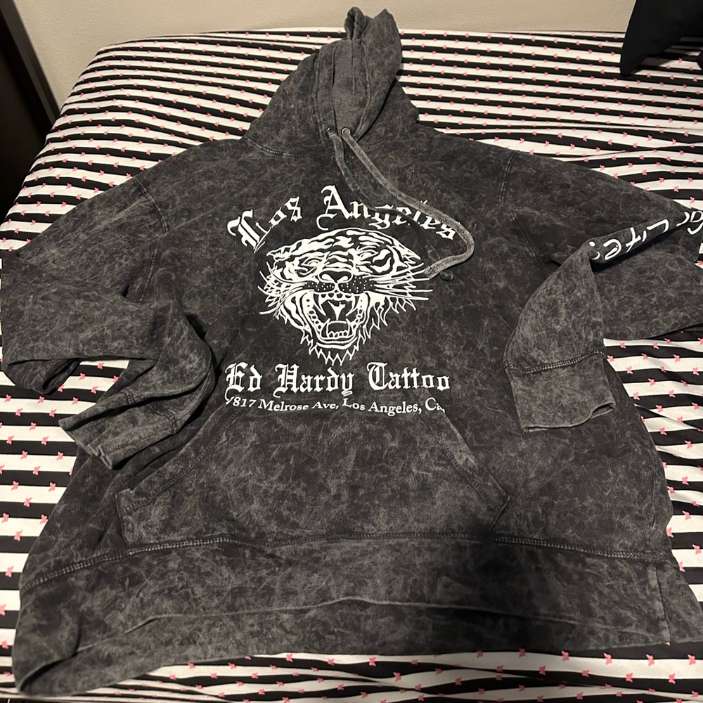 Ed Hardy Women’s Hoodie SZ XL